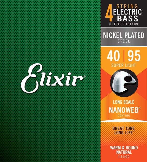 Elixir Nanoweb Bas Super Light 14002