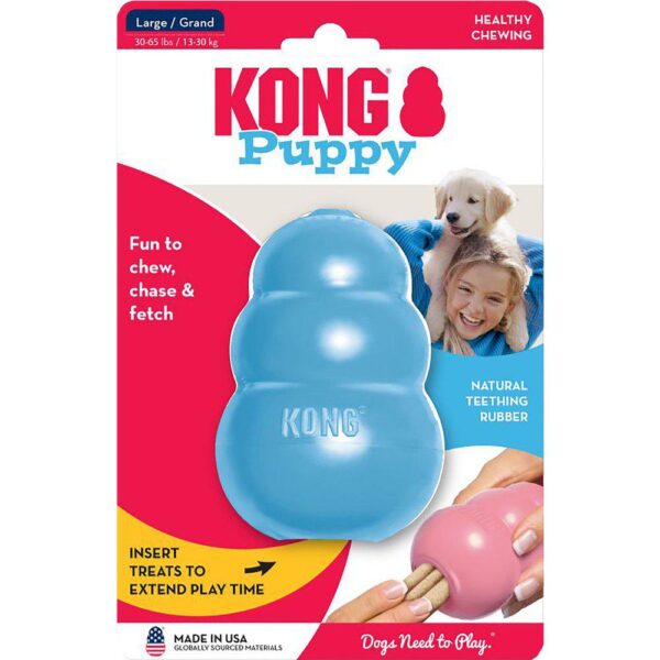 Kong puppy large hundelegetøj