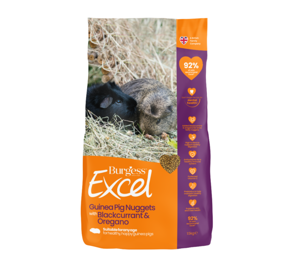 Burgess Excel Marsvin  Solbær & Oregano 1,5 kg