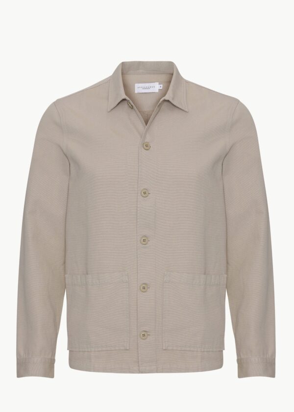 Canvas Jacket, Light Camel - Str: XXL - Organic Cotton