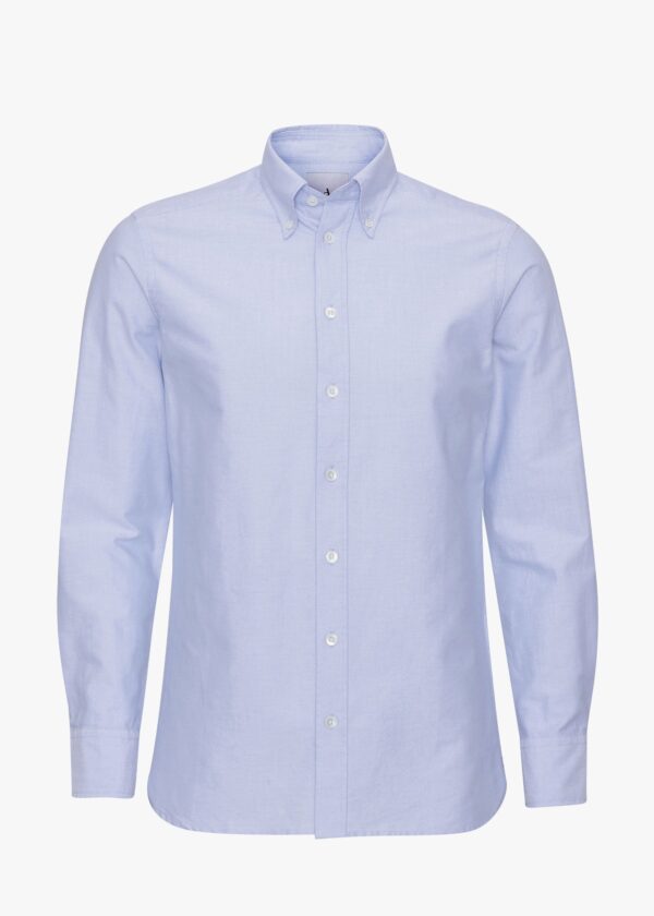 Oxford Shirt, Light Blue - Str: M - Cotton