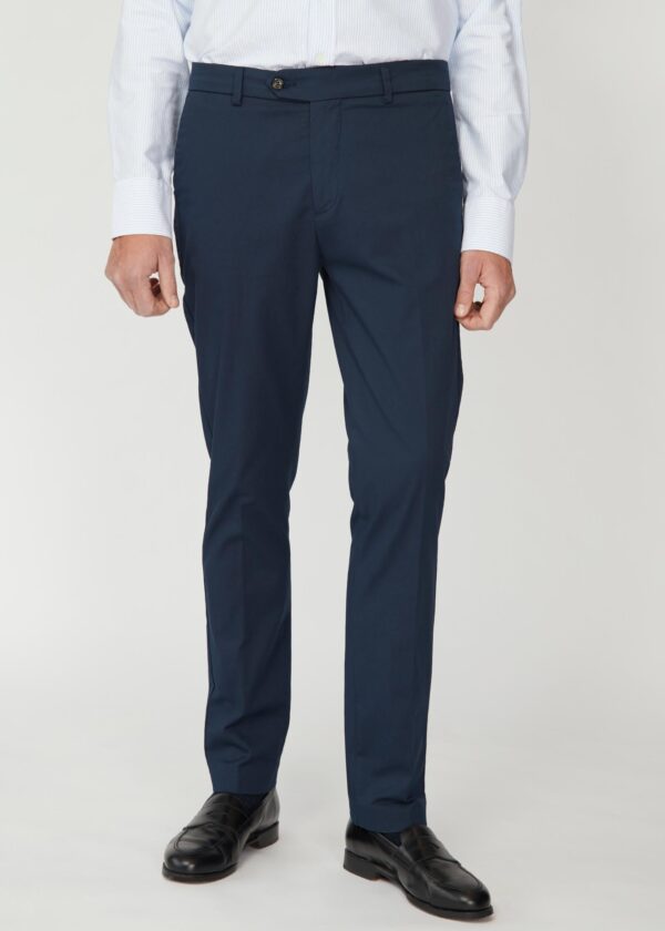 Chino Trouser, Navy - Str: W30/L34