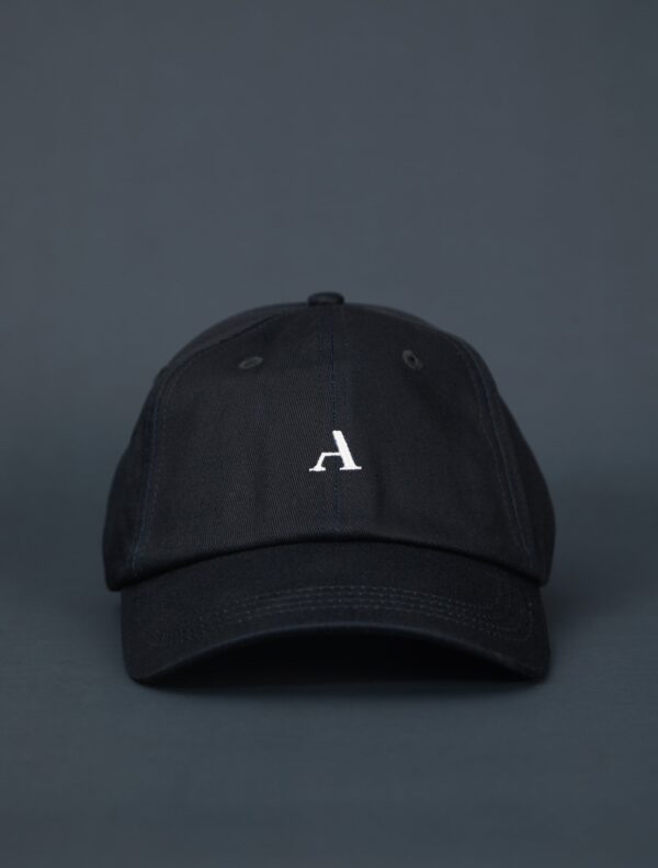 Baseball Cap, Dark Navy - Str: One-Size - Waxed Cotton