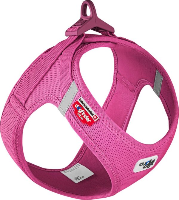 Eldorado  - Curli Vest sele Clasp Air-Mesh Fuchsia 3XS-S - 3XS 26.7-30.1 cm - Polyester","Nylon