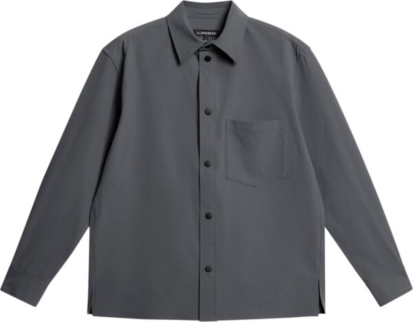 Howard Tech Fleece Overshirt Lava Smoke