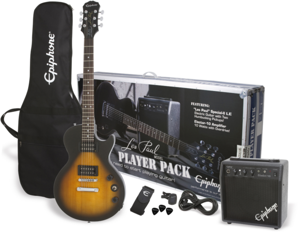 Epiphone Les Paul Vintage Sunburst Player Pack