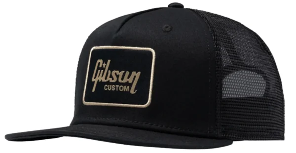 Gibson Gold Star Trucker Hat Black