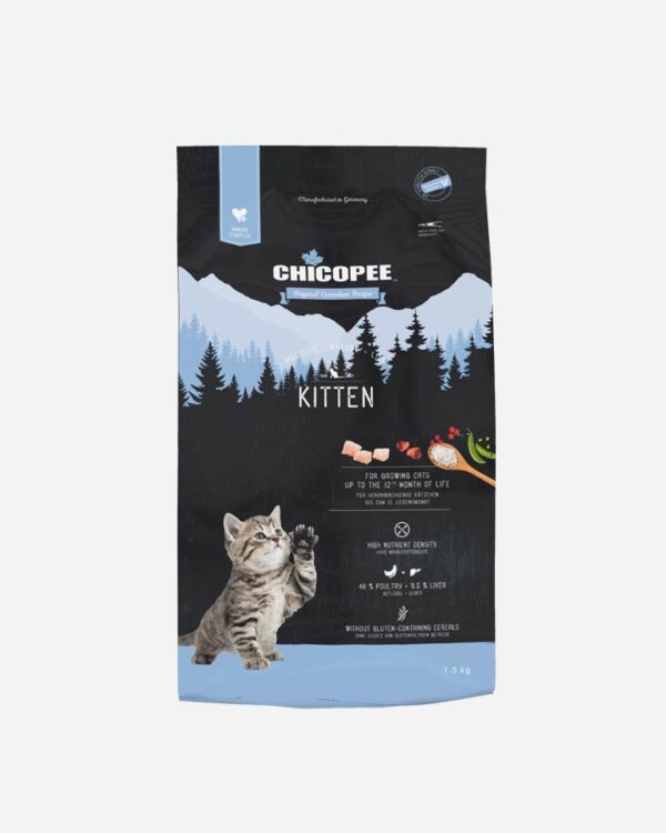 Chicopee Holistic Nature Line Kitten - 1.5 kg - kornfrit