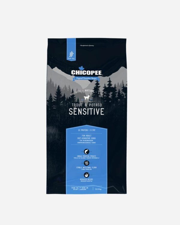 Chicopee Holistic Nature Line Sensitive - Ørred og Kartoffel - 12 kg