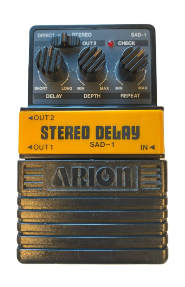 (BRUGT) Arion SAD-1 Stereo Delay 80´er Effektpedal