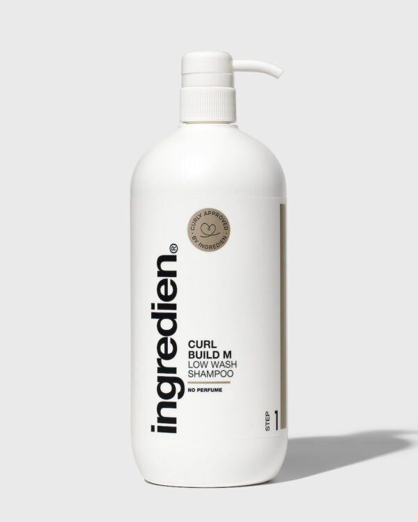 Ingredien Curl Build M Low Wash Shampoo 1000 ml Uden Parfume