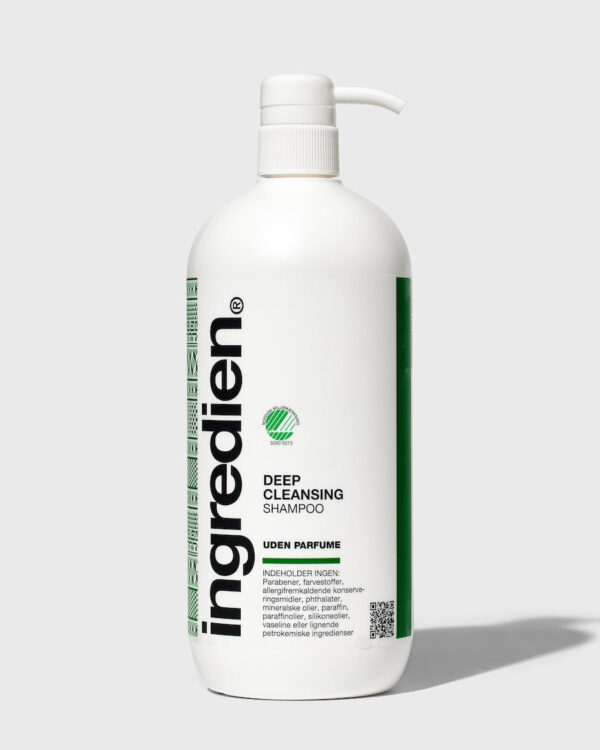 Ingredien Deep Cleansing Shampoo 1000 ml Uden Parfume