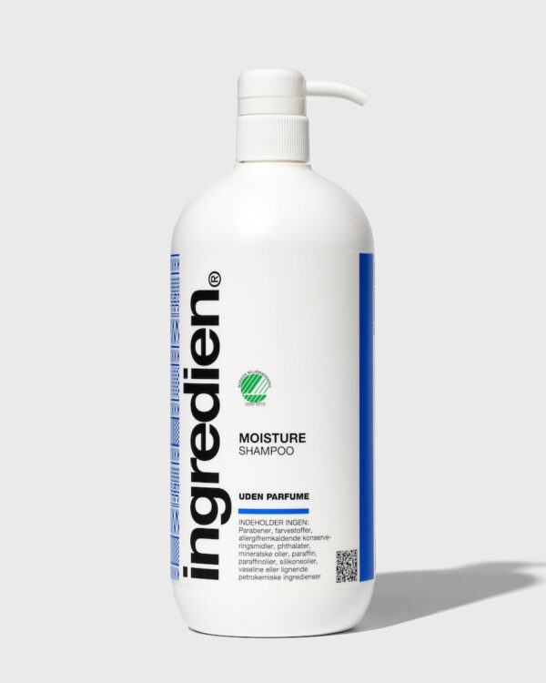 Ingredien Moisture Shampoo 1000 ml Uden Parfume