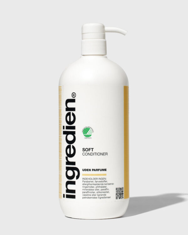 Ingredien Soft Conditioner 1000 ml Uden Parfume