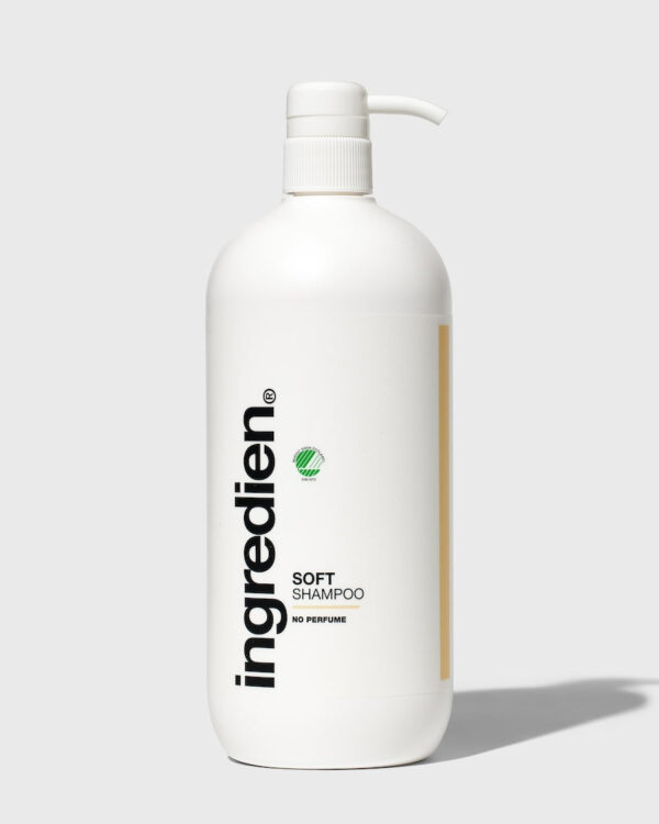 Ingredien Soft Shampoo 1000 ml Uden Parfume