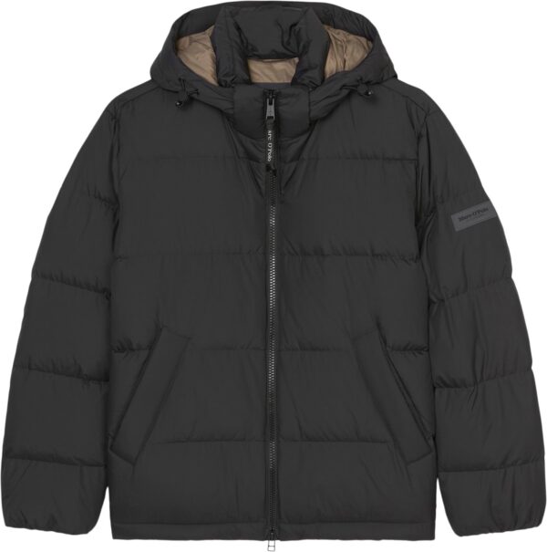 Jacket, Puffer, Essentials, Short Black