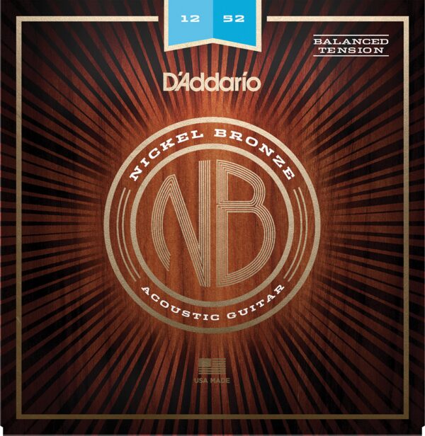 D'Addario NB1252BT Nickel Bronze Balanced Tension