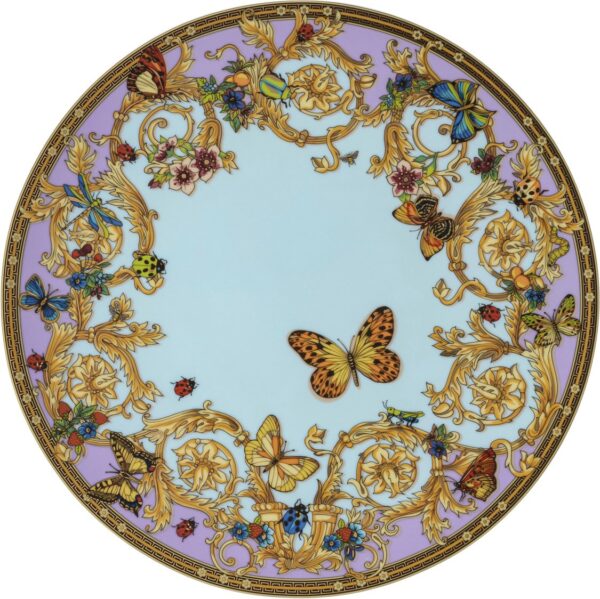 Service Plate 33cm, Le Jardin de Versace, Versace Flerfarvet