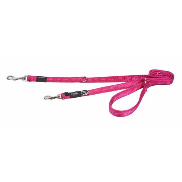 Imazo  - Rogz Alpinist Multi-Koppel Line Pink 20mm 180cm - Pet Training Clickers & Treat Dispensers - Webbing","Nylon