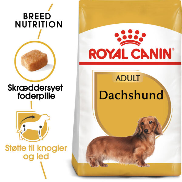 Royal canin Royal Canin Dachshund Adult 7,5kg, GravhundHundefoder