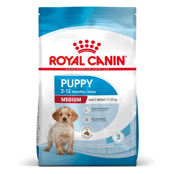 Royal canin Royal Canin Medium Puppy 10kg, voksenvægt 10-25kgHundefoder