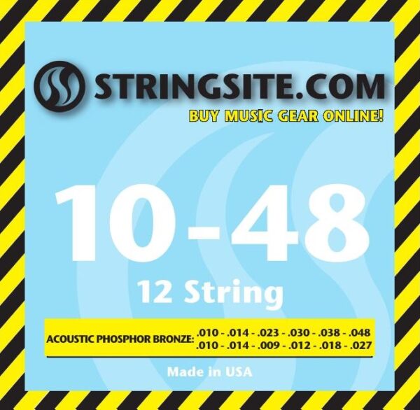 Stringsite Phosphor Bronze (12 Strenge) (10-48)