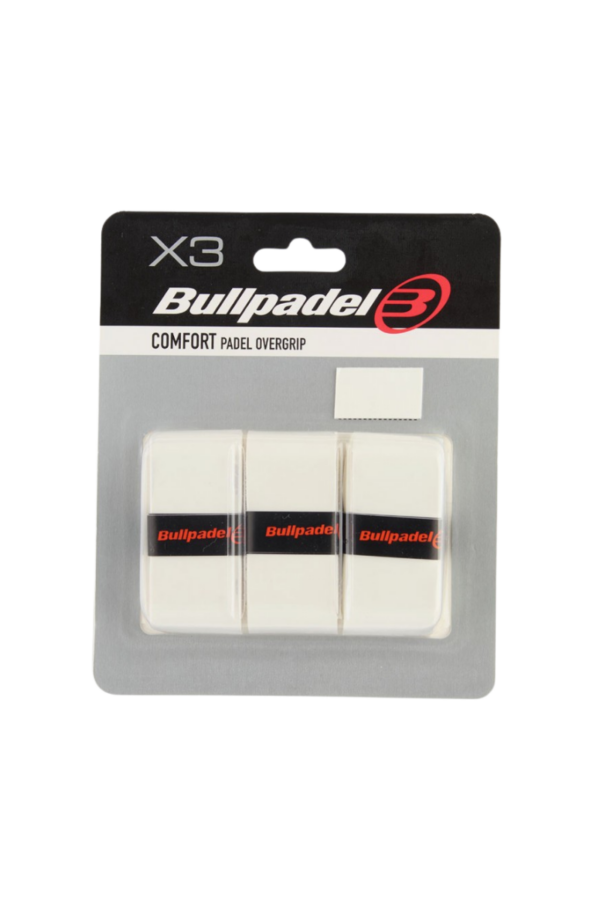 Bullpadel Overgrip - Komfort - Hvid - Overgrip