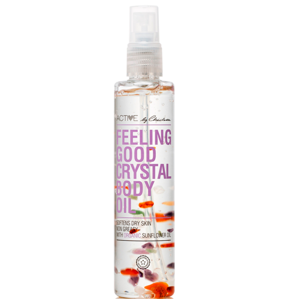 Active By Charlotte Feeling Good Crystal Body Oil (150 ml)  (Active by Charlotte)