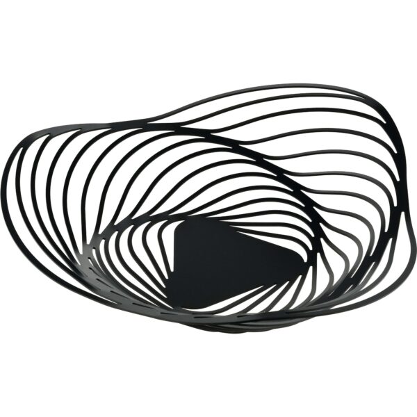 Alessi Trinity Serveringskurv Sort Ø43cm