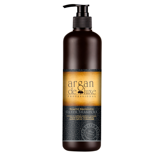 Argan De Luxe Remove Brassiness Silver Shampoo (500 ml)  (Argan De Luxe)