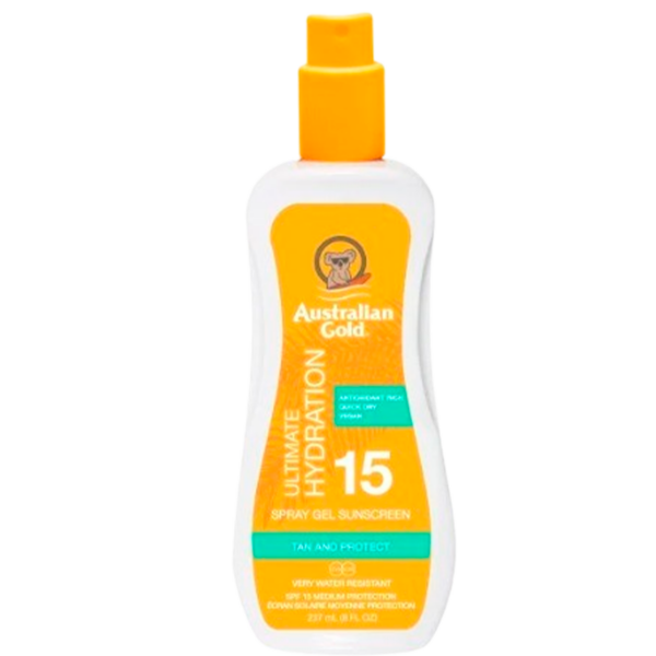 Australian Gold Solcreme Ultimate Hydration Gel Spray SPF 15 (237 ml)  (Australian Gold)