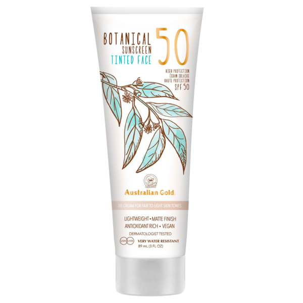 Australian Gold Botanical SPF50 Tinted Fair-Light 88 ml  (Australian Gold)