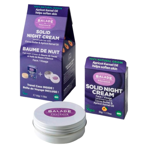 Balade en Provence Solid Night Cream With Tin (42 g)  (Balade en Provence)