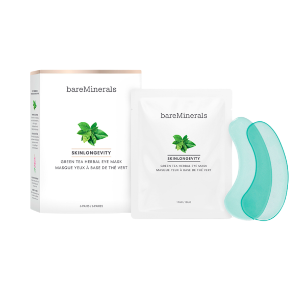 bareMinerals Skinlongevity Green Tea Herbal Eye Mask (6 g)  (bareMinerals)