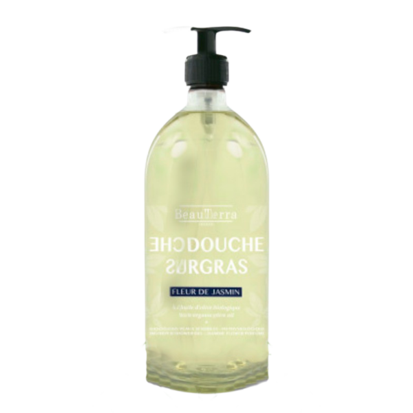 Beau Terra Ultra Rich Shower Gel Jasmin Flower 1 L  (Beau Terra)