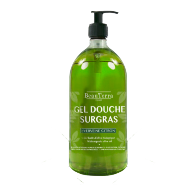 Beau Terra Ultra Rich Shower Gel Lemon Verbana 1 L  (Beau Terra)