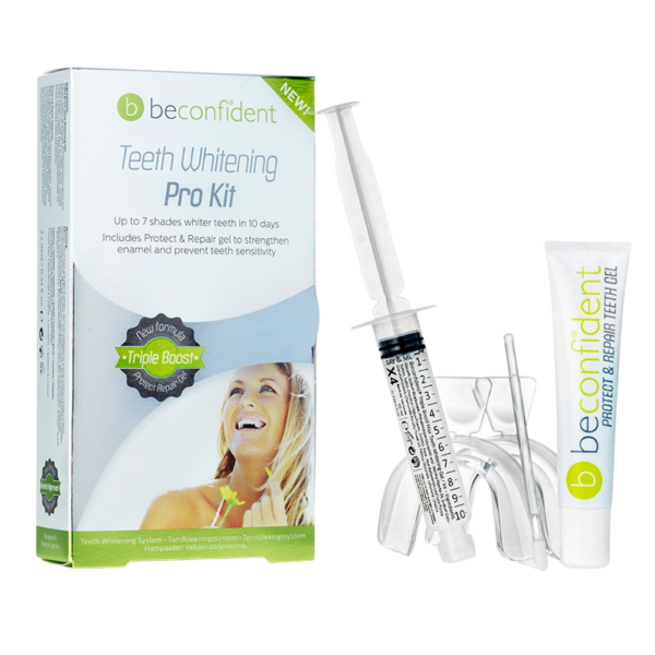 Beconfident Teeth Whitening Pro Kit (2 x 10 ml)  (BeConfident)