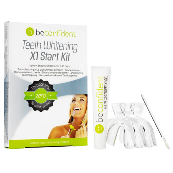 Beconfident Teeth Whitening X1 Start Kit (10 ml)  (BeConfident)