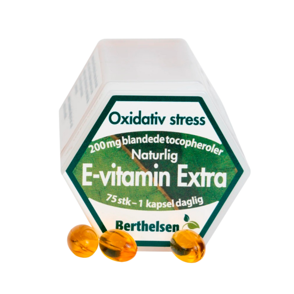 Berthelsen E-vitamin Extra (75 kaps)  (Berthelsen)