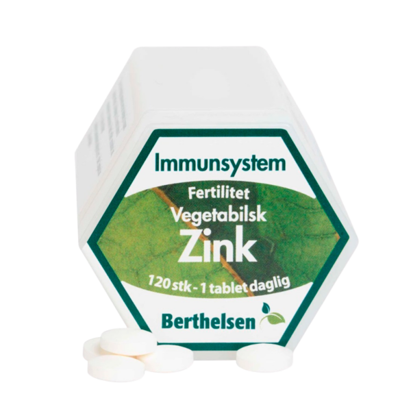 Berthelsen Zink 15 mg (120 tab)  (Berthelsen)