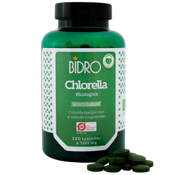 Bidro Chlorella Vegansk (320 tab)  (Bidro)