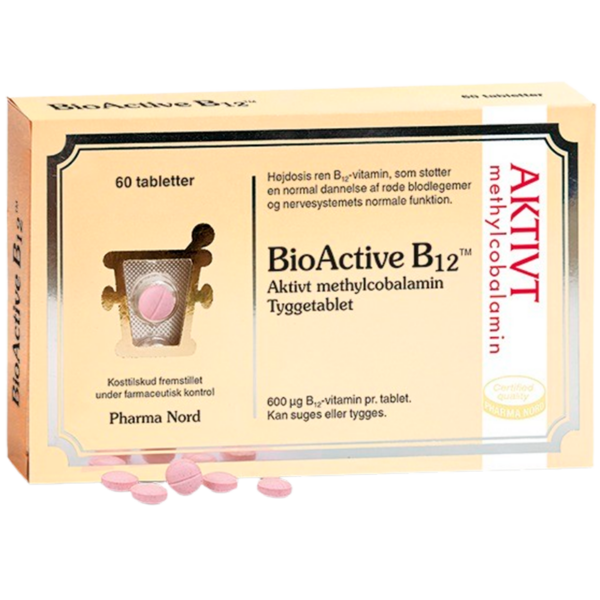 BioActive B12 (60 tabs.)  (Pharma Nord)