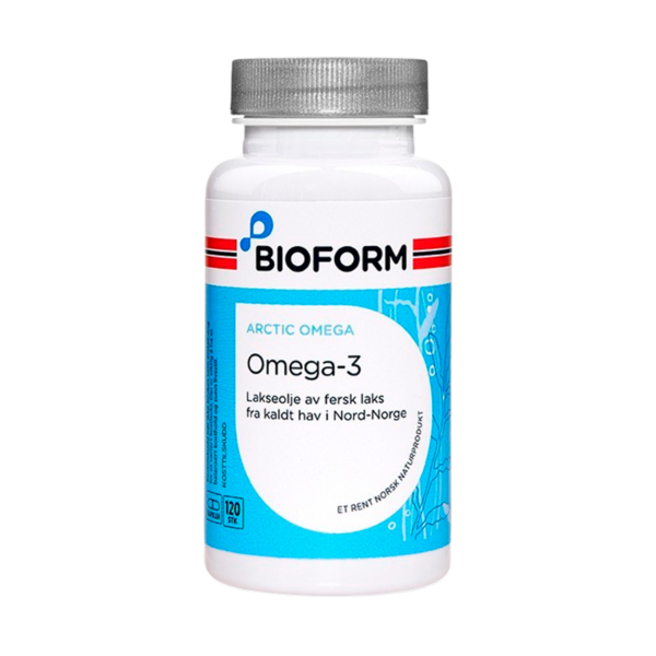 Bioform Omega 3 (NordNorsk Lakseolie) (120 kaps)  (Bioform)