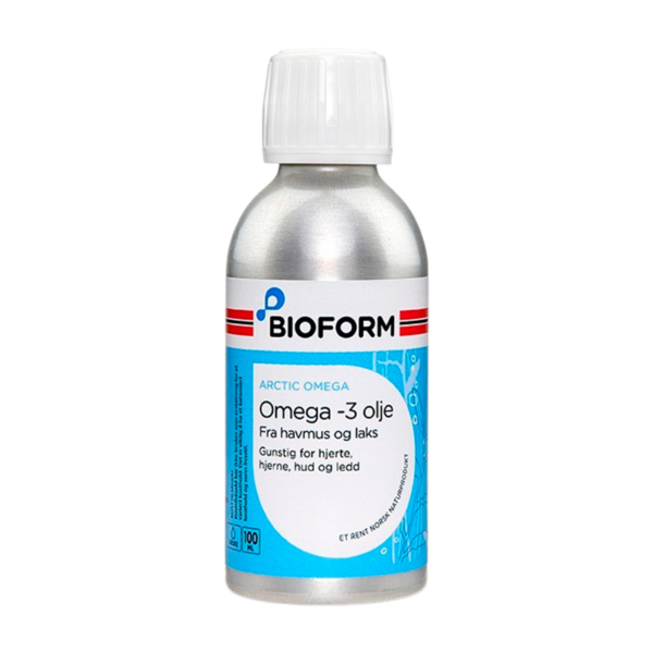 Bioform Omega 3 (NordNorsk Laks & Havmus Olie) (100 ml)  (Bioform)