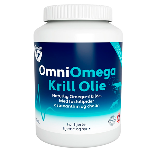 Biosym OmniOmega Krill Olie (100 kaps)  (Biosym)