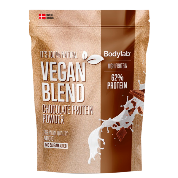 Bodylab Vegan Blend Chocolate (400 g)  (Bodylab)