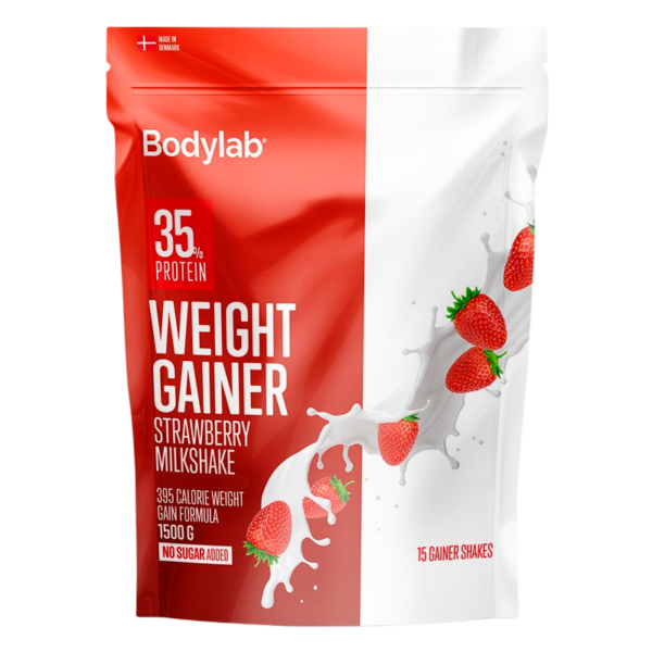 Bodylab Weight Gainer Strawberry Milkshake (1500 g)  (Bodylab)