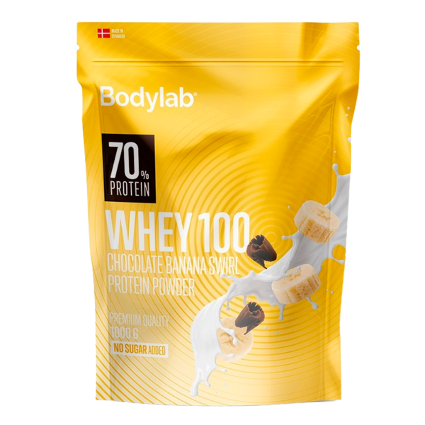 Bodylab Whey 100 Chocolate Banana Swirl (1 kg)  (Bodylab)