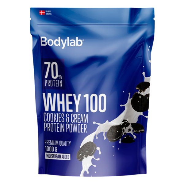 Bodylab Whey100 Cookies & Cream (1000 g)  (Bodylab)