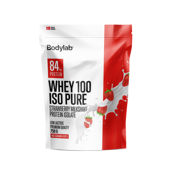 Bodylab Whey 100 ISO PURE Strawberry (750 g)  (Bodylab)